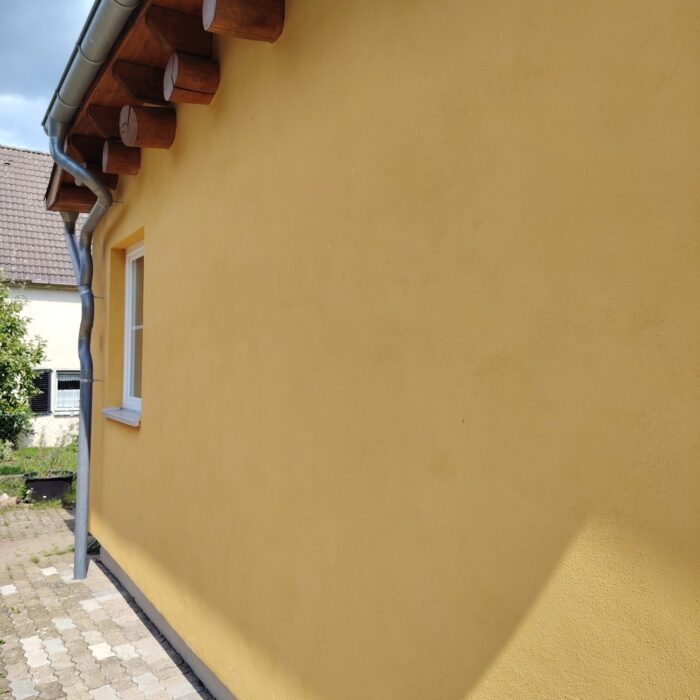 Fassadenanstrich mit Silikatfarbe