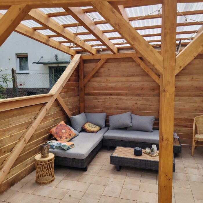 Terrassenholz mit Holzöl